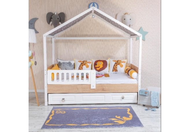 Lenjerie MyKids Montessori 8 Piese PS110 95x195 cm