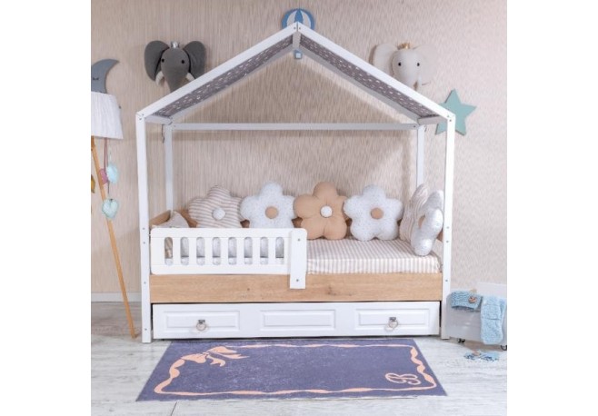 Lenjerie MyKids Montessori 9 Piese PS101 95x195 cm