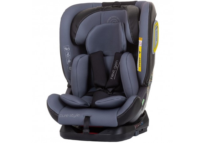 Scaun auto Chipolino Next Gen I-Size 40-150 cm graphite cu sistem Isofix