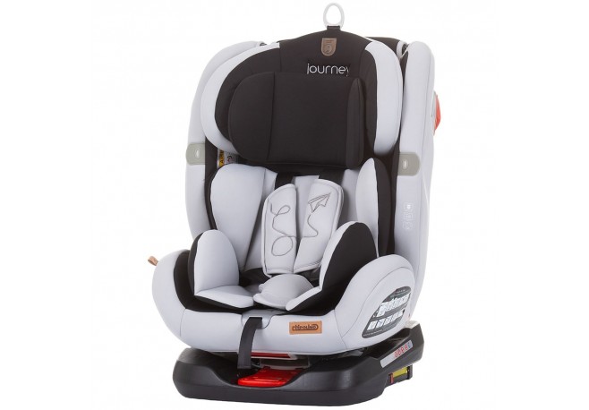 Scaun auto Chipolino Journey 0-36 kg glacier cu sistem Isofix si sezut rotativ