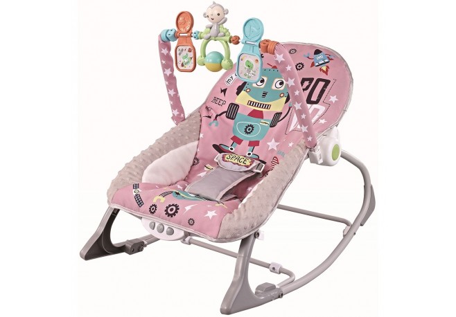 Scaunel balansoar Chipolino Baby Spa pink