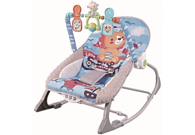 Scaunel balansoar Chipolino Baby Spa blue