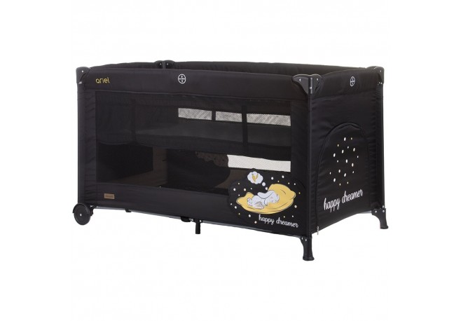 Patut pliabil Chipolino Ariel ebony