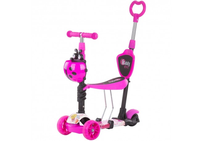 Trotineta Chipolino Kiddy Evo 3 in 1 cu maner lollipop