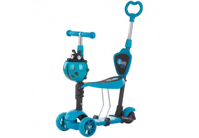 Trotineta Chipolino Kiddy Evo 3 in 1 cu maner ocean