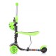 Trotineta Chipolino Kiddy Evo 3 in 1 cu maner green graffiti