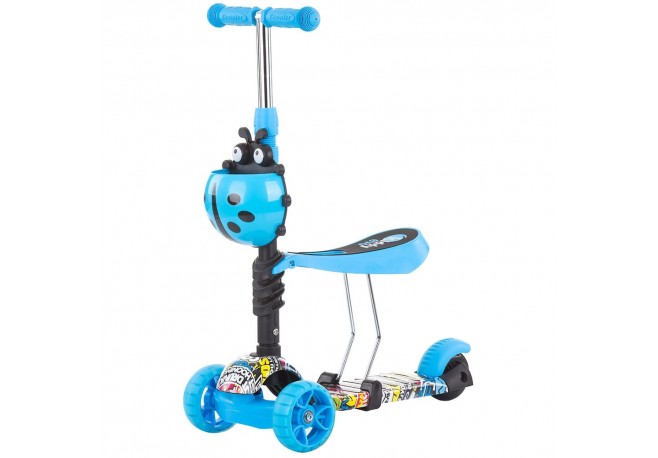 Trotineta Chipolino Kiddy Evo colorful graffiti
