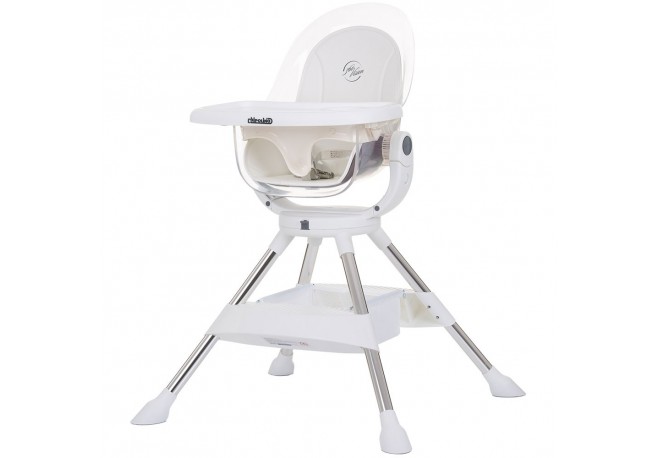 Scaun de masa cu sezut rotativ Chipolino Vision ivory