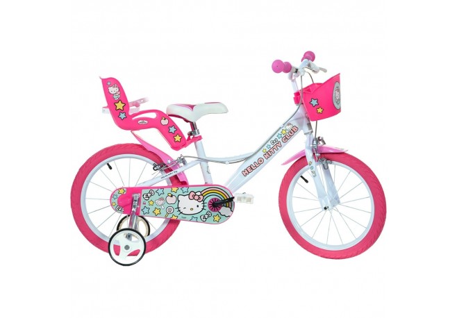 Bicicleta copii Dino Bikes 16 Hello Kitty