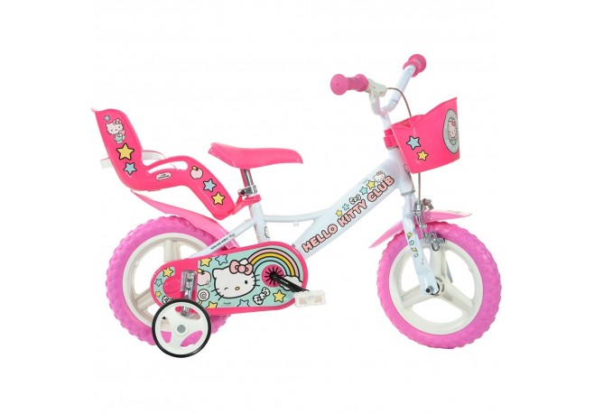 Bicicleta copii Dino Bikes 12 Hello Kitty