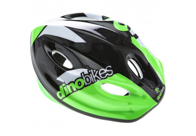 Casca de protectie Dino Bikes negru si verde