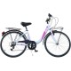 Bicicleta Dino Bikes 24 City Summertime alb
