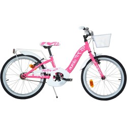 Bicicleta copii Dino Bikes 20 City Smarty fuchsia