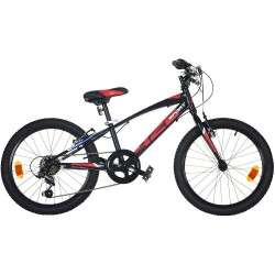 Bicicleta copii Dino Bikes 20 MTB baieti Sport negru cu 6 viteze