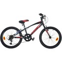 Bicicleta copii Dino Bikes 20 MTB baieti Sport negru cu 6 viteze