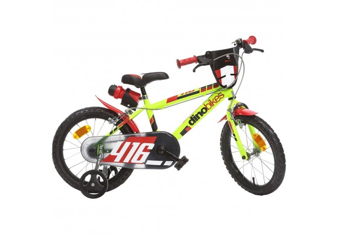 Bicicleta copii Dino Bikes 16 416 galben