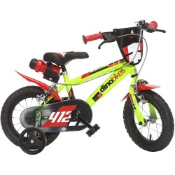 Bicicleta copii Dino Bikes 12 412 galben