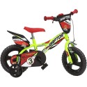 Bicicleta copii Dino Bikes 12 Raptor galben