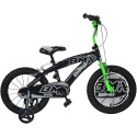 Bicicleta copii Dino Bikes 14 BMX negru si verde