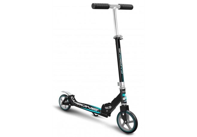 Trotineta pliabila cu suspensie dubla SKIDS Control Carbone
