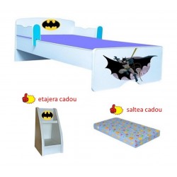 Pat copii Batman ,etajera cadou