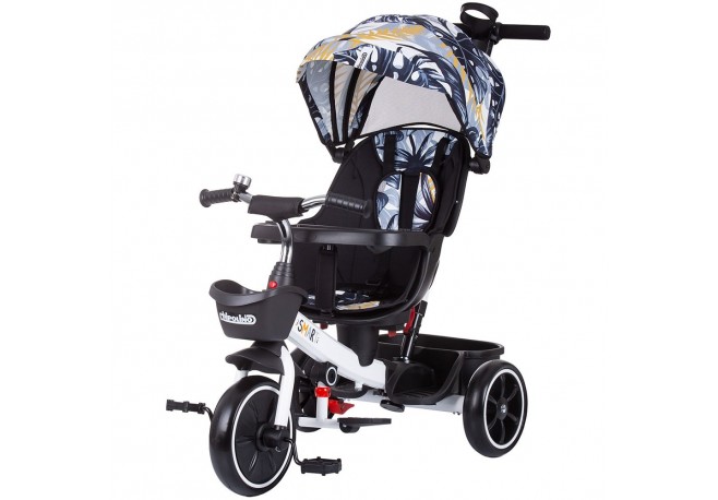 Tricicleta Chipolino Smart cu sezut reversibil black white