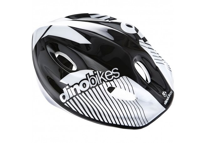 Casca de protectie Dino Bikes alb si gri