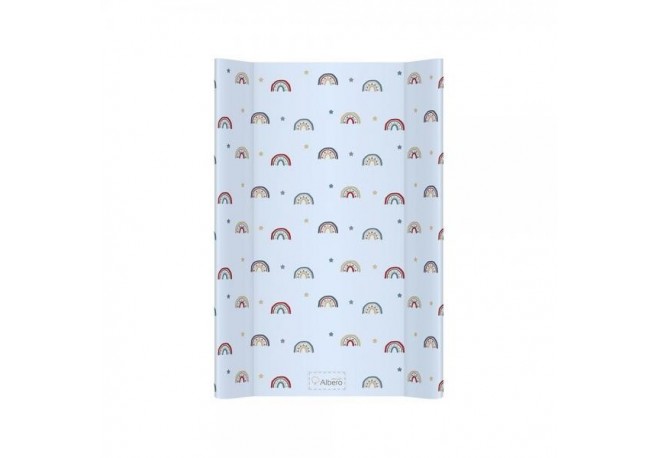 Saltea de infasat bebe cu intaritura 70x475 Rainbow Blue 403