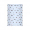 Saltea de infasat bebe cu intaritura 70x475 Rainbow Blue 403