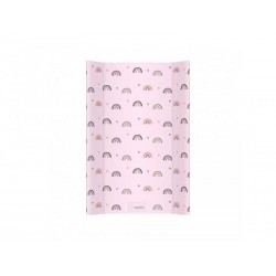 Saltea de infasat bebe cu intaritura 70x475 Rainbow Pink 402