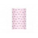 Saltea de infasat bebe cu intaritura 70x475 Rainbow Pink 402
