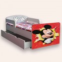 Pat pentru copii  Mickey cu sertar