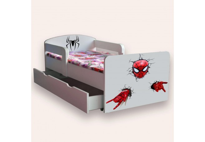 Pat pentru copii Spiderman -sertar