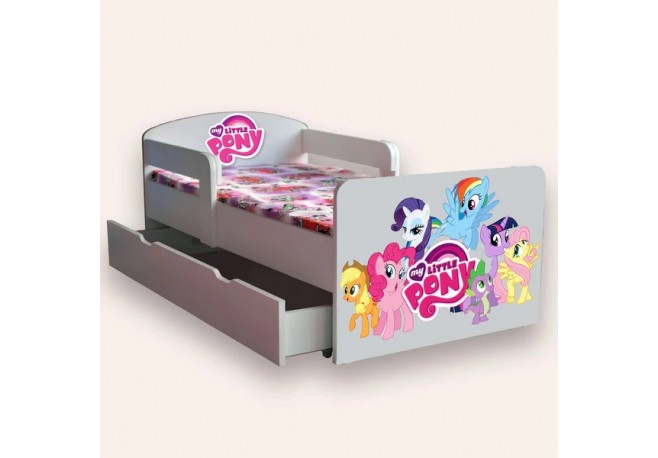 Pat pentru copii Little Pony -sertar