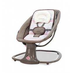 Balansoar electric Khalo pentru copii culoare maro