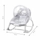 Balansoar multifunctional cu sunete si jucarii Kidwell Pino - Gri - Resigilat (Ambalaj deteriorat) - Resigilat