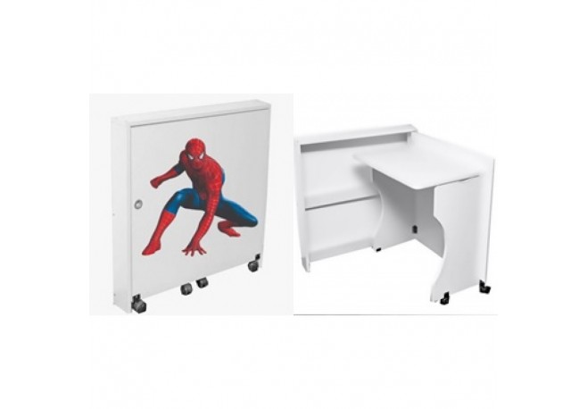 Birou pliabil copii Spiderman