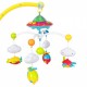 Carusel muzical pentru patut cu lumini sunete si jucarii Huanger HE0304 - Multicolor