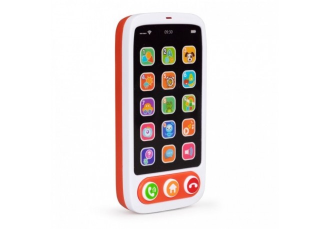 Smartphone interactiv cu sunete si efecte luminioase pentru copii Huanger HE8001