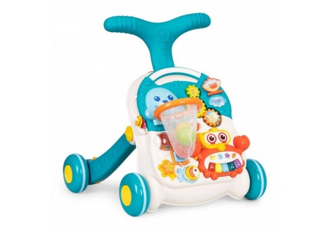 Antemergator educational 2 in 1 Huanger HE0828 - Alb cu albastru