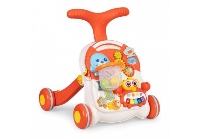 Antemergator educational 2 in 1 Huanger HE0829 - Alb cu rosu