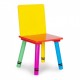 Set de masa cu doua scaune pentru copii Ecotoys ZKB-10
