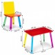 Set de masa cu doua scaune pentru copii Ecotoys ZKB-10