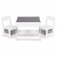 Set de masa cu doua scaune pentru copii Ecotoys ZCF-01
