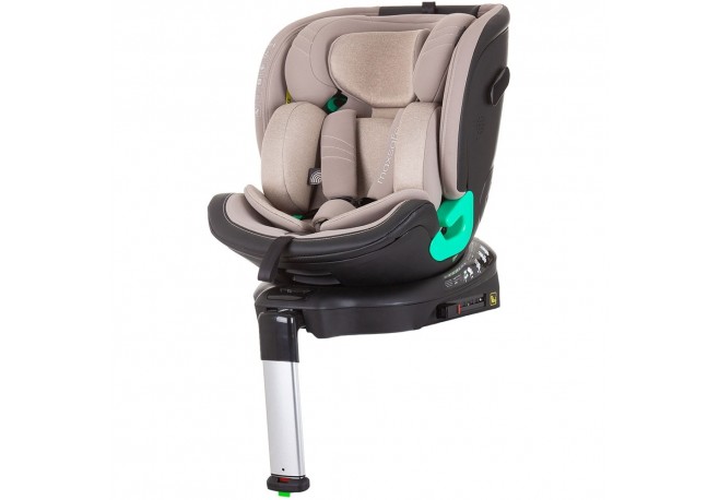 Scaun auto Chipolino Max Safe I-Size 40-150 cm sand cu sistem Isofix