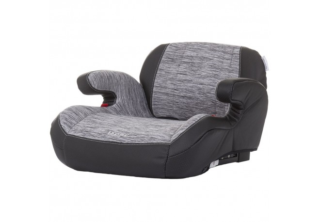 Inaltator auto Chipolino Trono grey melange cu sistem Isofix