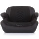 Inaltator auto Chipolino Trono ebony cu sistem Isofix