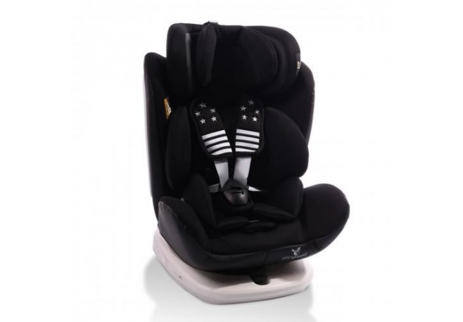 Scaun Auto Pilot Black Rotativ 360 cu Isofix 0-36 kg