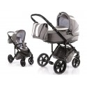 Carucior copii 2 in 1 cu landou Knorr-Baby Volkswagen Carbon Optik Grey