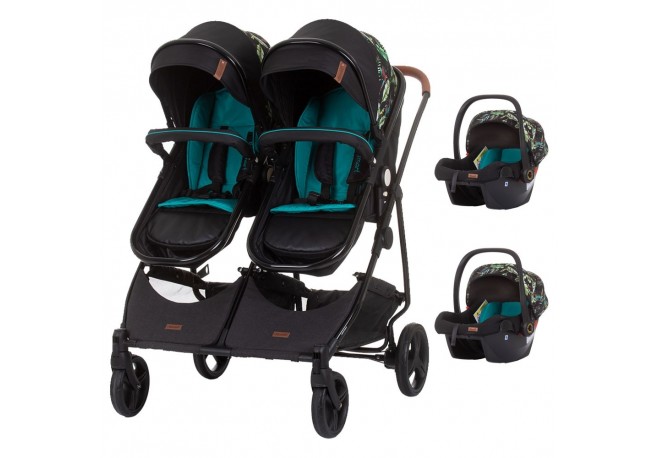 Carucior gemeni Chipolino Duo Smart 3 in 1 exotic